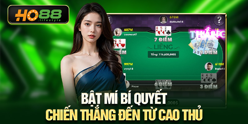 Bật mí bí quyết chiến thắng đến từ cao thủ